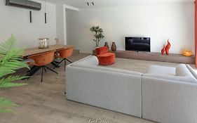 Modern 1 slaapkamer-appartement op 20 m van strand